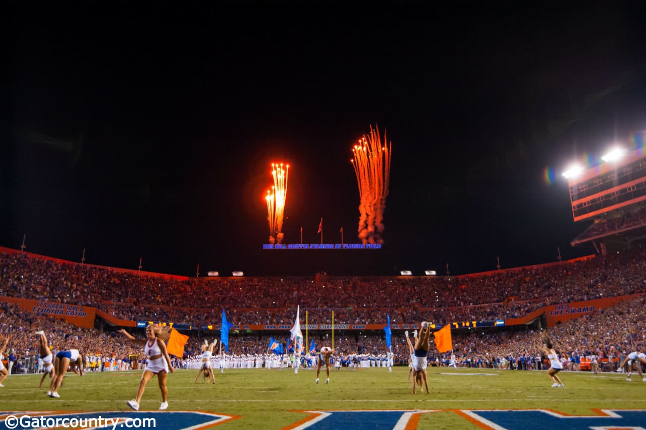 Florida Gators Football on X: Gators-Vols. Under the lights in The Swamp.  🐊 #GoGators