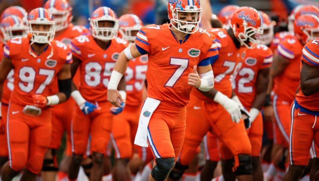[45+] Florida Gators Football All Orange Uniforms