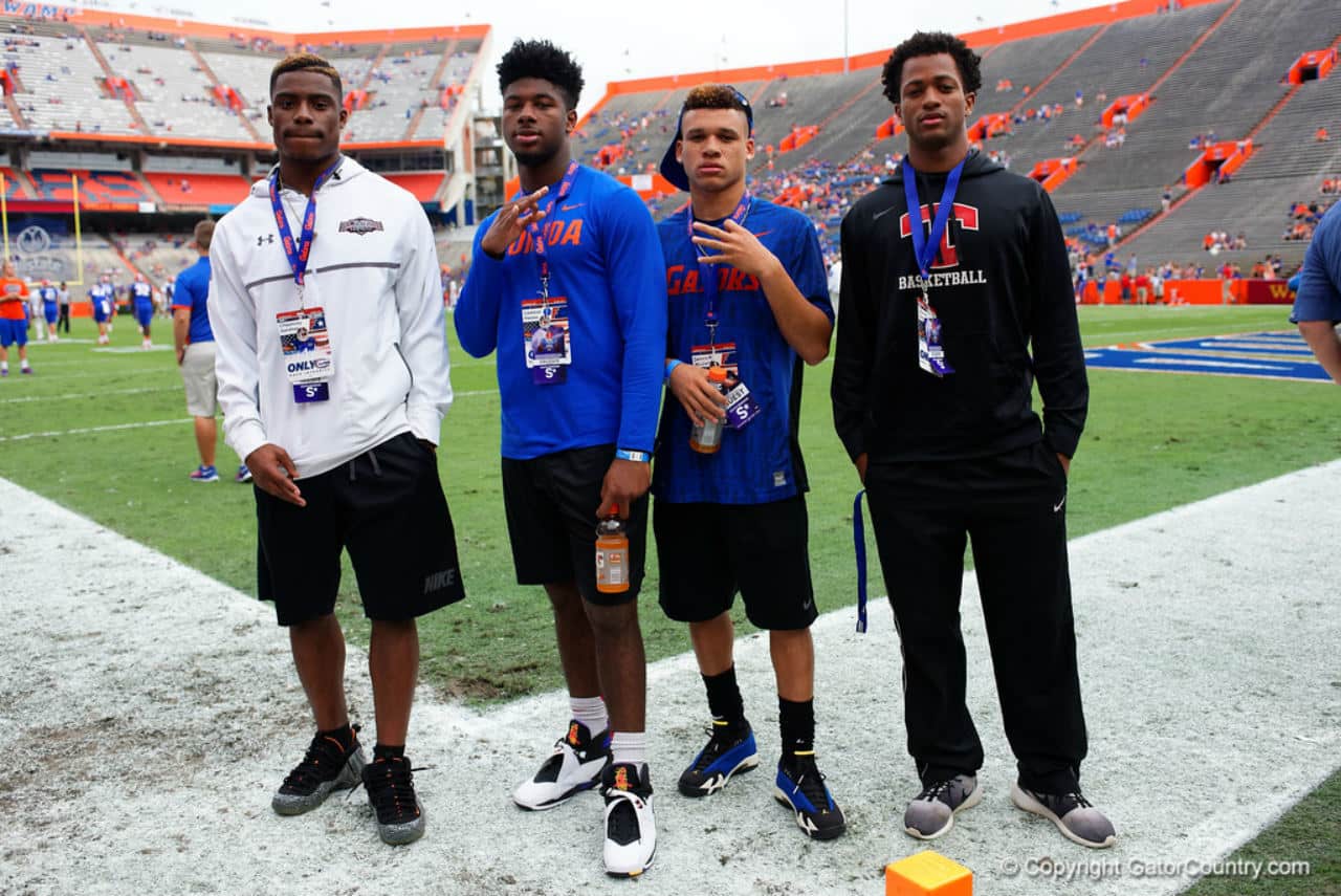 Florida Gators recruiting visitors list preview for the USF game