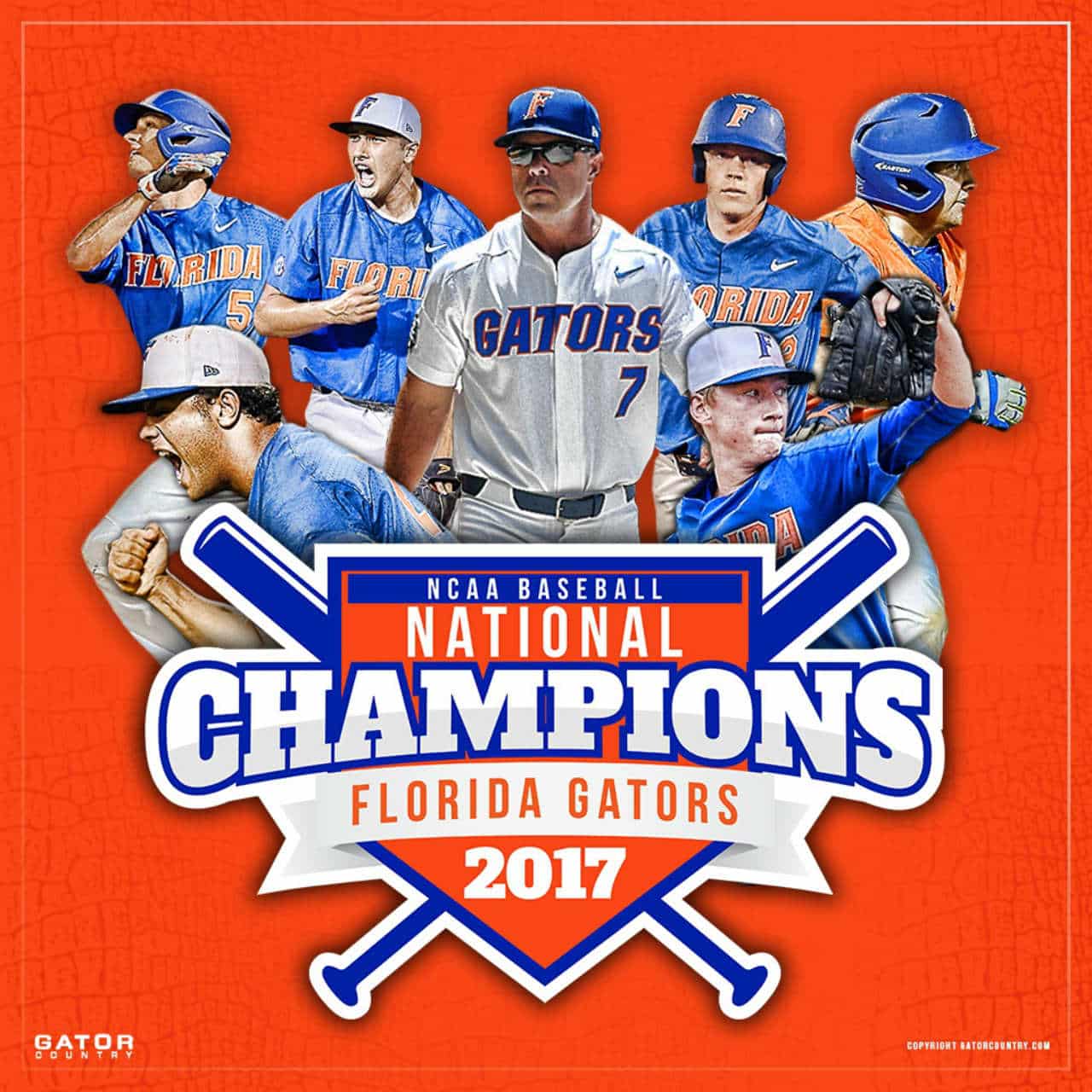 Florida Gators NCAA Baseball National Champions 2023 Champions