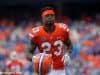 University of Florida defensive back Chauncey Gardner runs out of the tunnel before the Florida Gators game against Vanderbilt- Florida Gators football- 1280x852