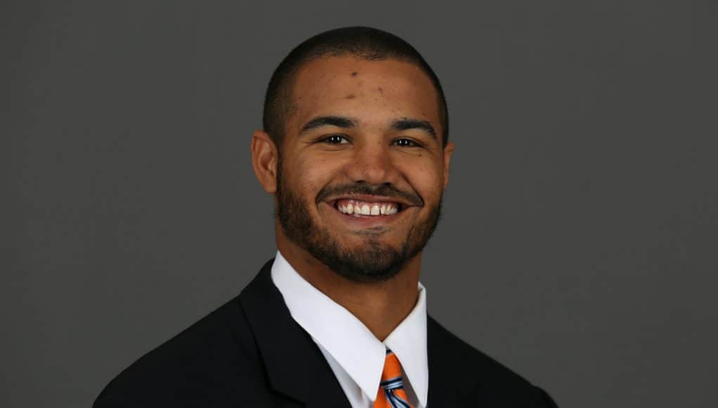 University of Florida linebackers coach Christian Robinson / Photo courtesy of University of Florida Communications