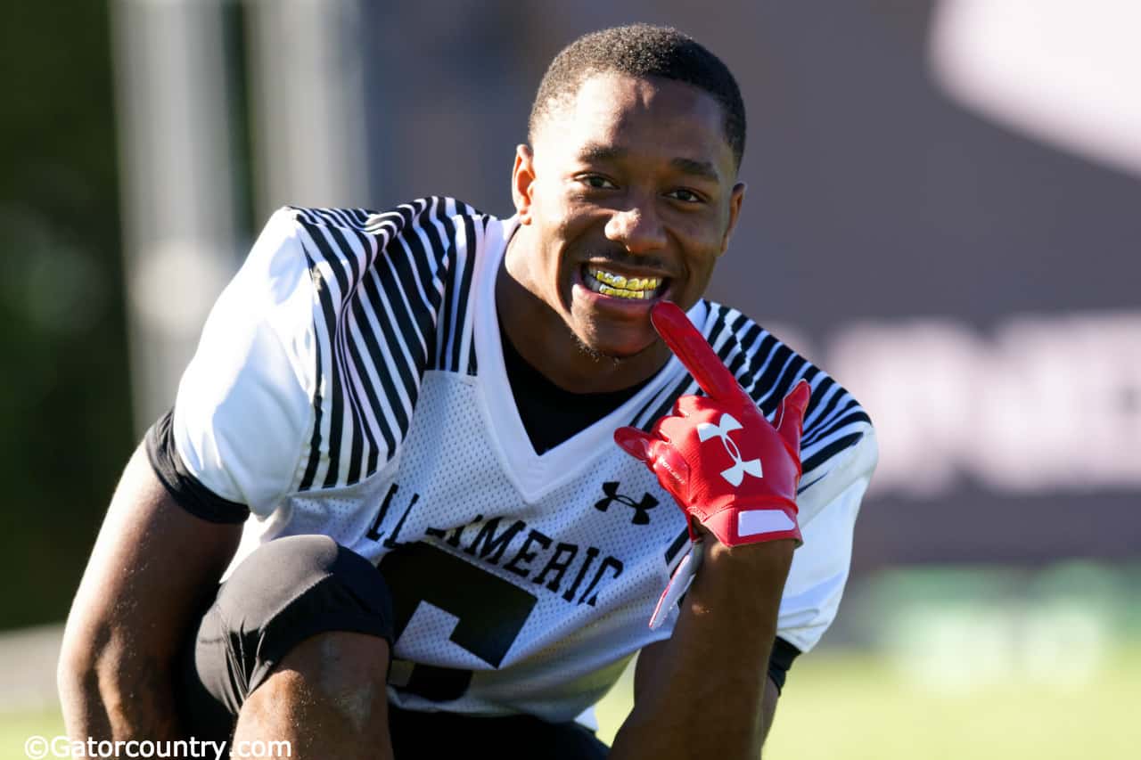 Florida Gators WR Jacob Copeland earns #1 jersey