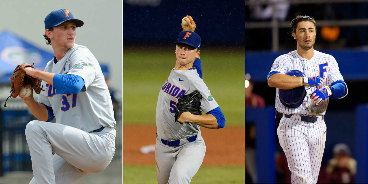 Kansas City Royals sign UF pitcher Brady Singer, team's first