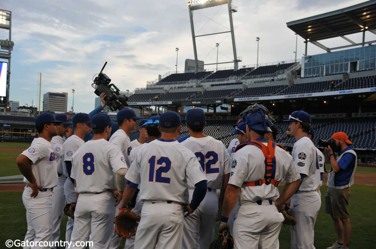 UF baseball team advances to the College World Series for the