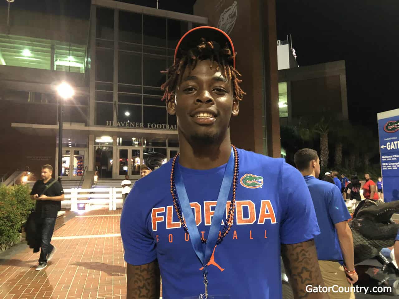 Black recruiting two guys hard to join the Florida Gators