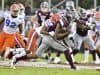 Florida Gators cornerback CJ McWilliams tackles the Mississippi State receiver- 1280x854