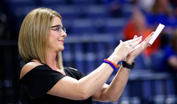 Florida Gators gymnastics head coach Jenny Rowland- 1280x852