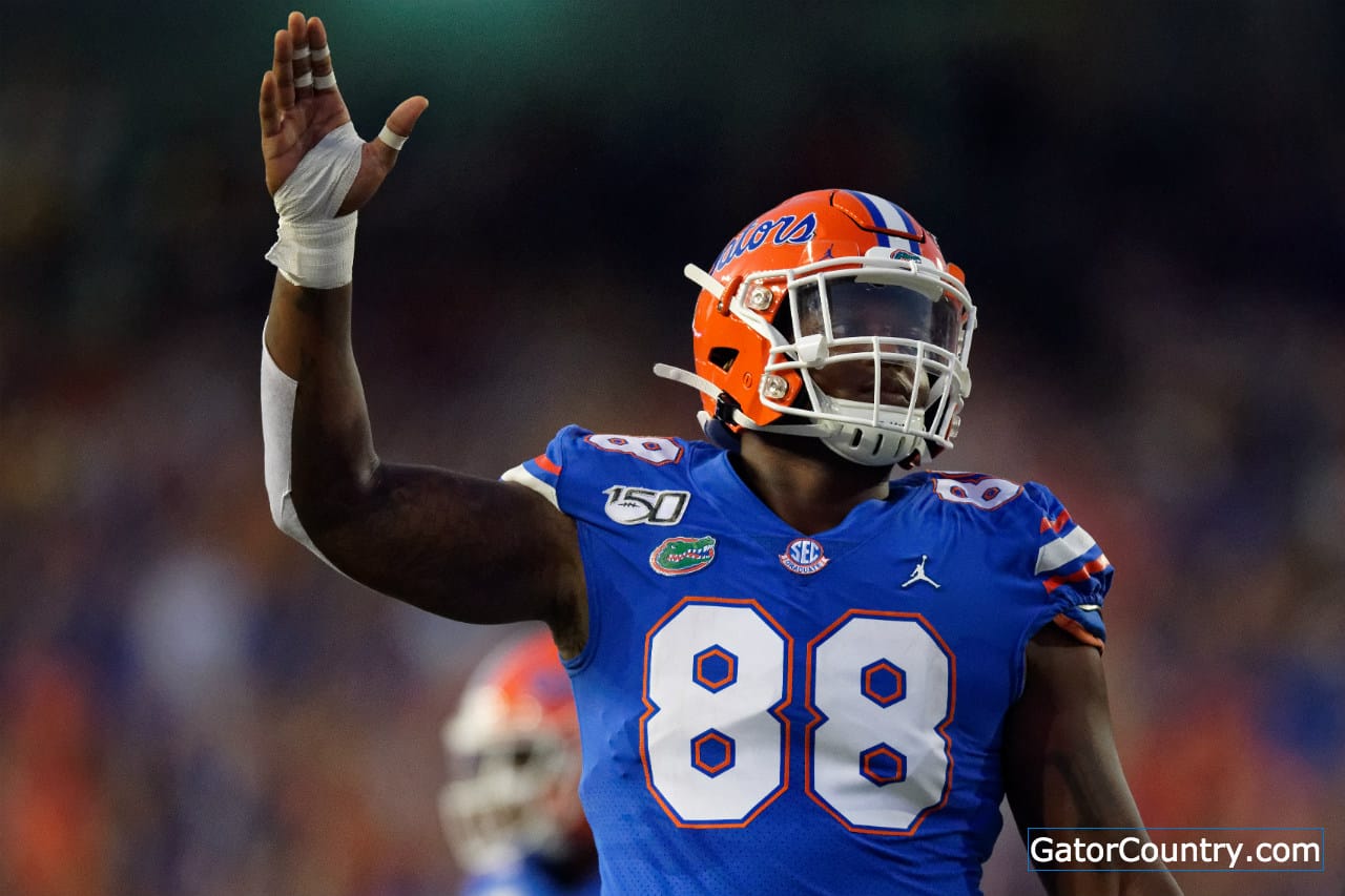 Who follows C.J. Henderson, Kadarius Toney in Florida Gators' No. 1?