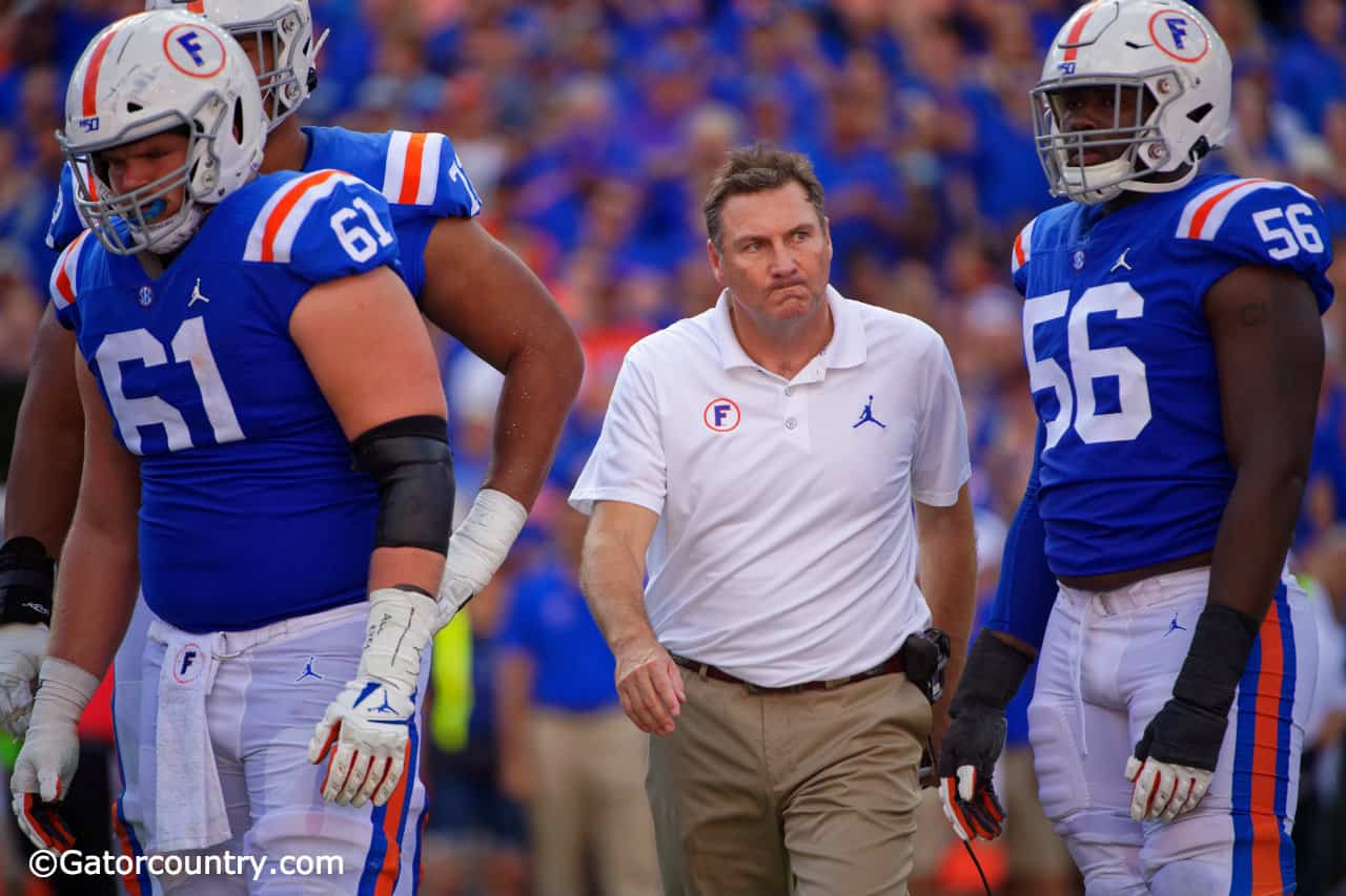 Florida's Dan Mullen holding cards close to vest on QBs - Alligator Army