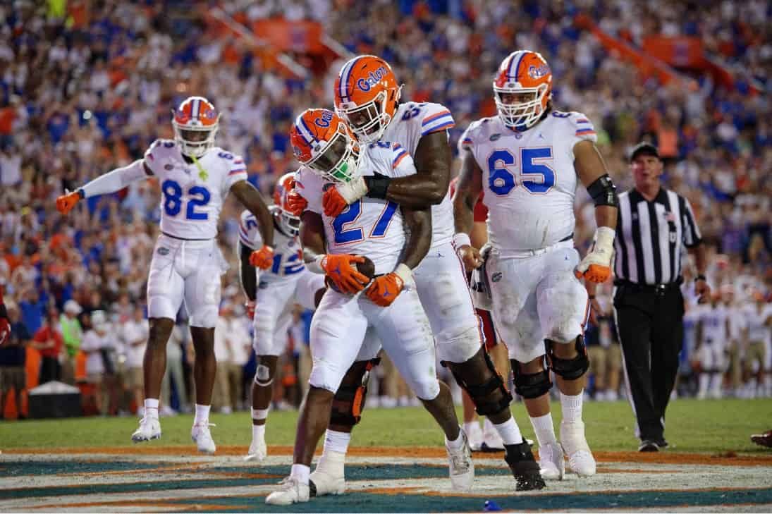 Offensive line looks to build on promising debut | GatorCountry.com