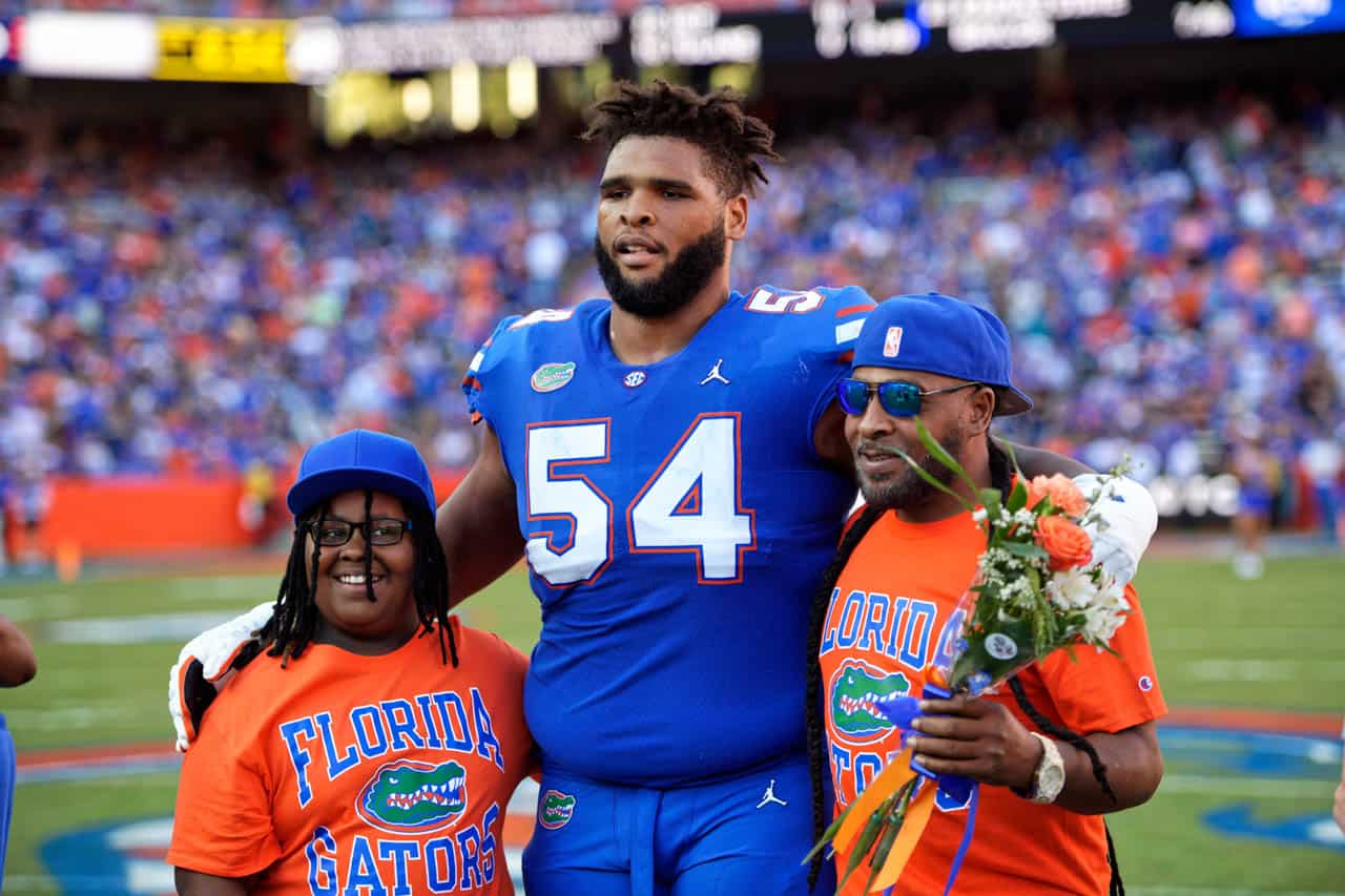 Buffalo Bills take Florida offensive guard O'Cyrus Torrence with pick no.  59 in the 2nd round 