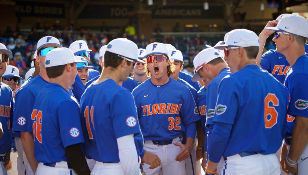 Orange NCAA Baseball National Champions Florida Gators Baseball