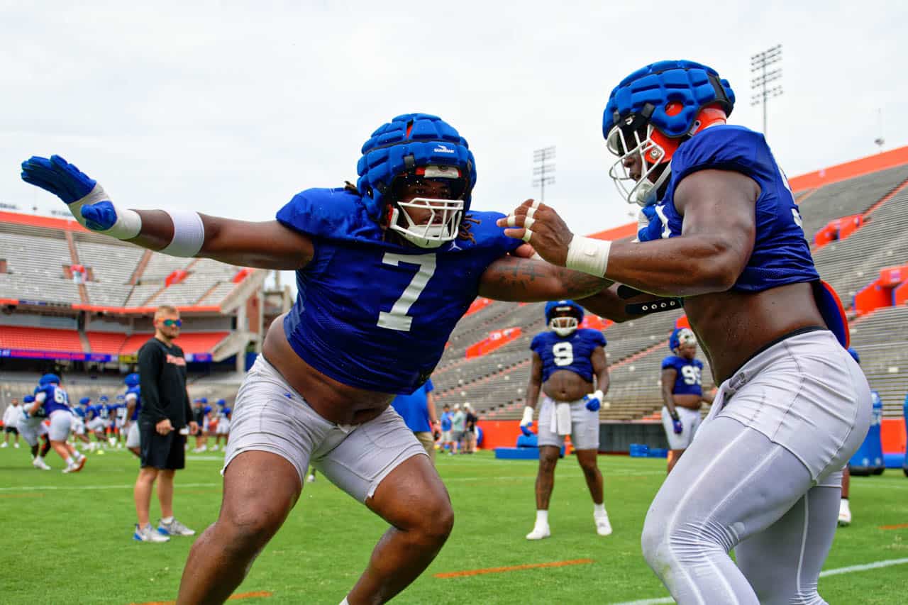 Florida football: A look at Gators' second fall football practice