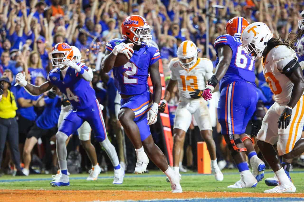 Florida Gators Pull Off The Upset Of The Tennessee Volunteers 