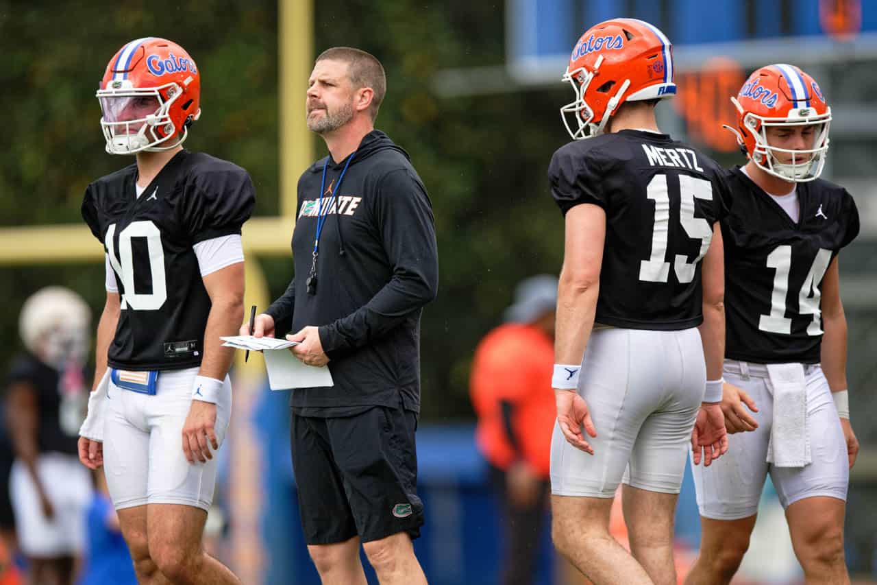 Everything Billy Napier Said Following Gators’ First Spring Practice ...